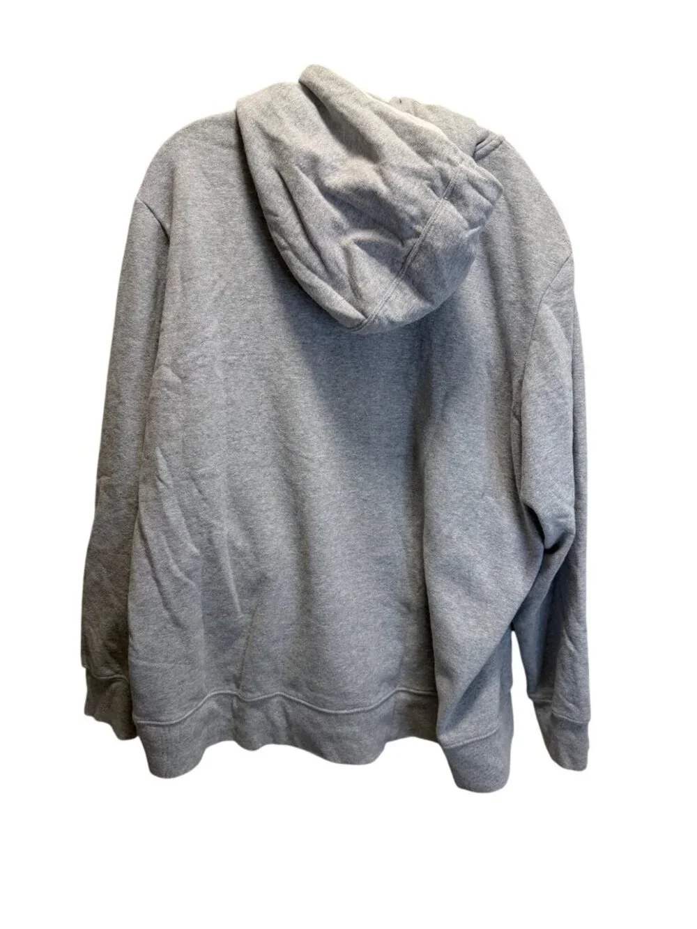 The North Face Gray Pullover Hoodie Mens XXL Cotton Blend Logo Sweatshirt